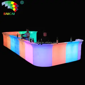 Modern Appearance and Bar Table Specific Use led bar counter