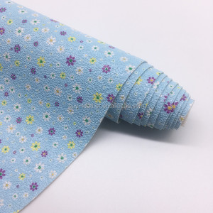 Materiale in <span class=keywords><strong>pelle</strong></span> sintetica con fiori goffrato in finta <span class=keywords><strong>pelle</strong></span> sintetica per la creazione di scarpe da te - Product Image 3