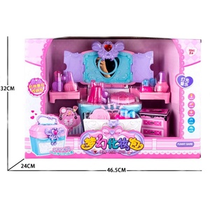Juego de Imitación de Belleza para Niñas, Juego de Maquillaje y Tocador, Juguete de Moda para Niños - Product Image 3