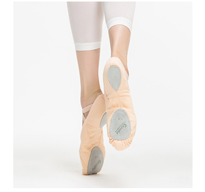 De moda desnudo planos de lona zapatos de uña de gato zapatos de mejor zapatos de Ballet para niñas - Product Image 3