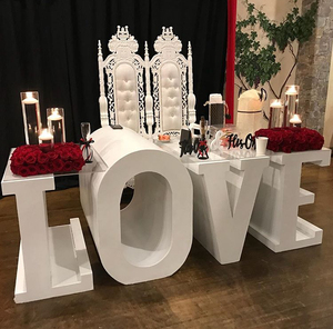 Tùy Chỉnh Chất Lượng Cao Durable Phổ Biến Trang Trí Tình Yêu Thư Đám Cưới Bảng - Product Image 2