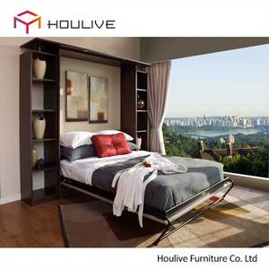 <span class=keywords><strong>Letto</strong></span> a Scomparsa Moderno con Contenitore e Design Pieghevole <span class=keywords><strong>Salvaspazio</strong></span>, Arredamento per <span class=keywords><strong>Camera</strong></span> <span class=keywords><strong>da</strong></span> <span class=keywords><strong>Letto</strong></span> per Appartamenti - Product Image 3