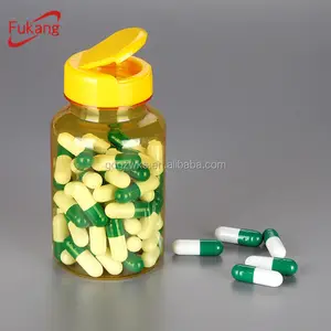 Bouteille réparatrice en plastique noir, 250/120cc, avec capuchon étanche pour enfants, pot noir en <span class=keywords><strong>pet</strong></span> pour pilules et capsules - Product Image 5