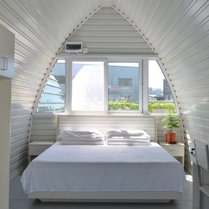 AH-FC5052 <span class=keywords><strong>resort</strong></span> sulla spiaggia di una piccola casa prefabbricata di lusso moderno - Product Image 6