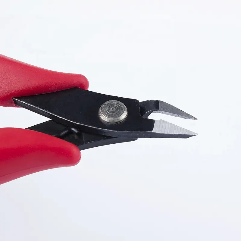 Mini Diagonal คีมตัดตัดด้านข้าง Snips Flush Pliers Nipper Anti-Slip ยาง Plier