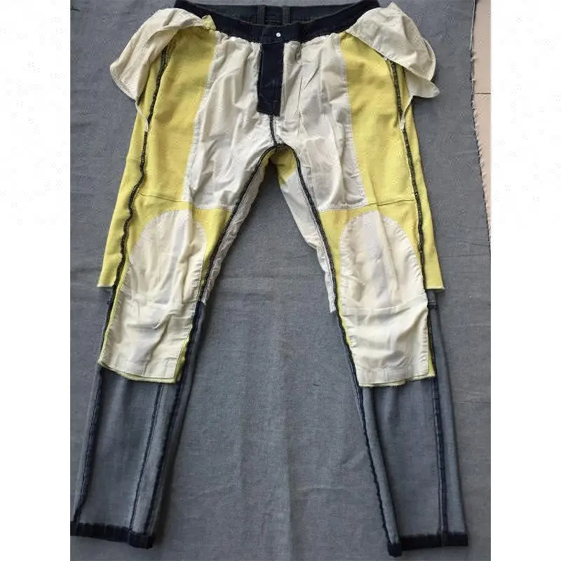 Royal Wolf-pantalones vaqueros con Motor para hombre, Jeans de Motocross hechos a medida para carreras de motos y coches