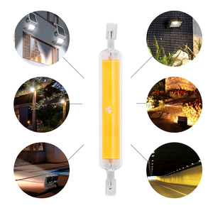 高ルーメンLED電球COB118mR7Sガラスカバー調光可能LEDCOBR7S電球 - Product Image 4