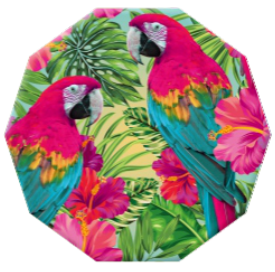 Assiettes en papier rondes ou carrées, 2021 pièces, pour fournitures de fête - Product Image 6