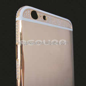 Para el iPhone 6 / 6 más 24 K oro / oro rosa vivienda diamante para el Iphone6 4.7 pulgadas / para el iPhone 6 Rose oro vivienda - Product Image 2