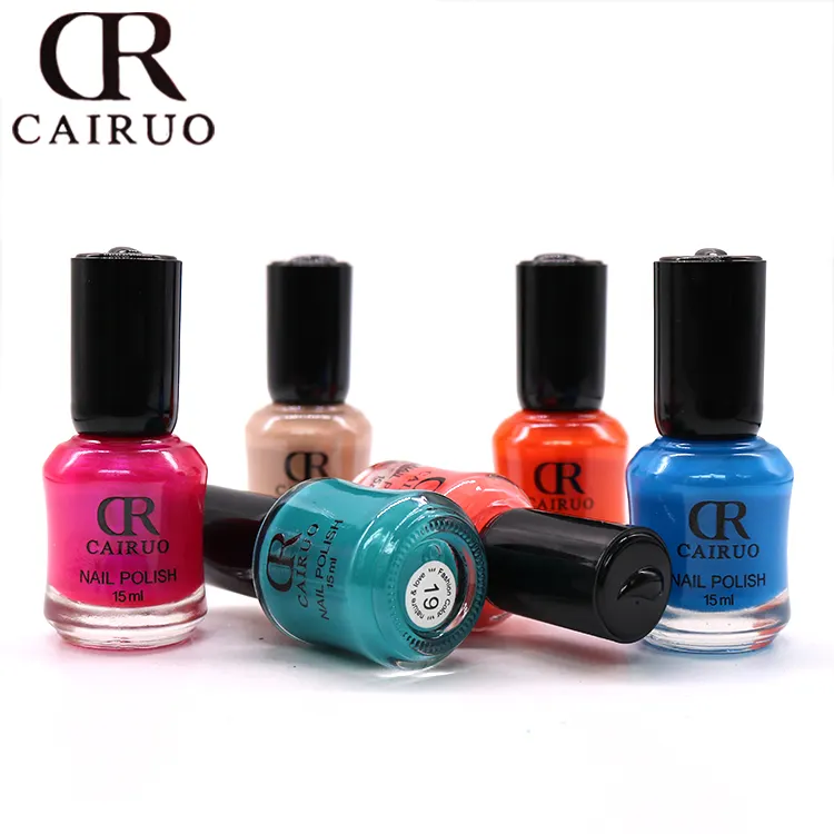 Oem odm own brand without any carcinogen eco-friendly non-toxic fast drying and long lasting cr nail polish