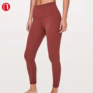 Luluyun Meisjes in Yoga Broek Hoge Taille Fitness Sport Leggings Panty Slim Running Sportkleding Sport Broek