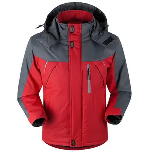 Herren Winter Dicker Samt Wind dichter Daunen mantel Hochwertige wasserdichte Herren jacke