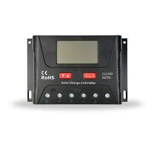 저렴한 가격 쉬운 30A 12V/24V mppt 태양 광 충전 컨트롤러 설치