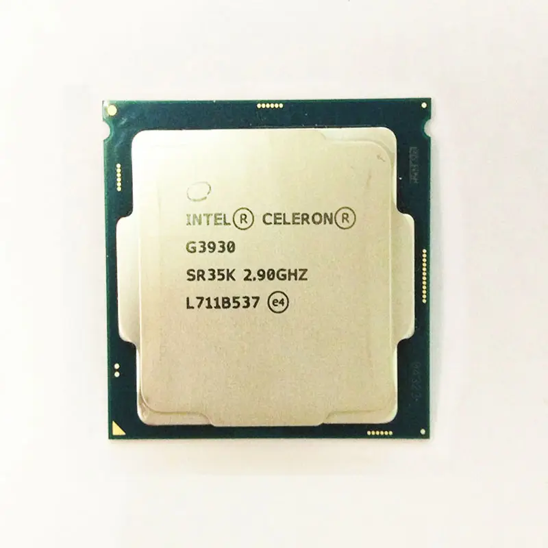 Processador Intel Celeron G3900/G3930 original G3930 processador LGA1151 2.9G Dual-Core 100% funcionando