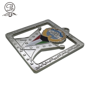 Chine Fabrication Pas Cher En Gros Personnalisé En Métal Médaille D'argent Médaille De <span class=keywords><strong>La</strong></span> Police - Product Image 2
