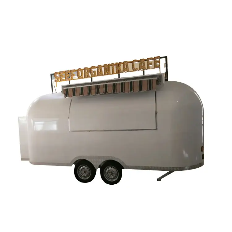 Jóias de alta qualidade em movimento café cozinha de campo móvel carrinhos de comida quiosque caminhão para venda