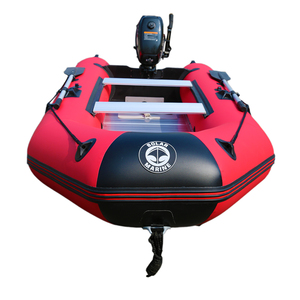 Bateau pneumatique de pêche et de sport Solarmarine 300 cm (9,8 pi) 3 m <span class=keywords><strong>avec</strong></span> plancher en aluminium et PVC, soudé par procédé <span class=keywords><strong>thermique</strong></span>, pour la plongée sous-marine - Product Image 2