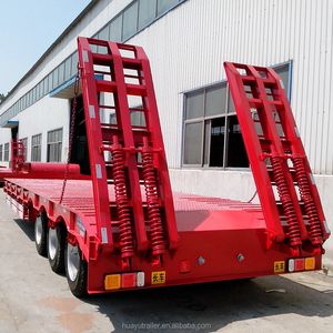 13 m de la máquina pesada cama baja/lowbed semi remolque - Product Image 2