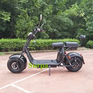 Jue shai-kit moteur électrique 1000/1500w, pour moto, scooter électrique, hong kong, deux batteries, pneus larges