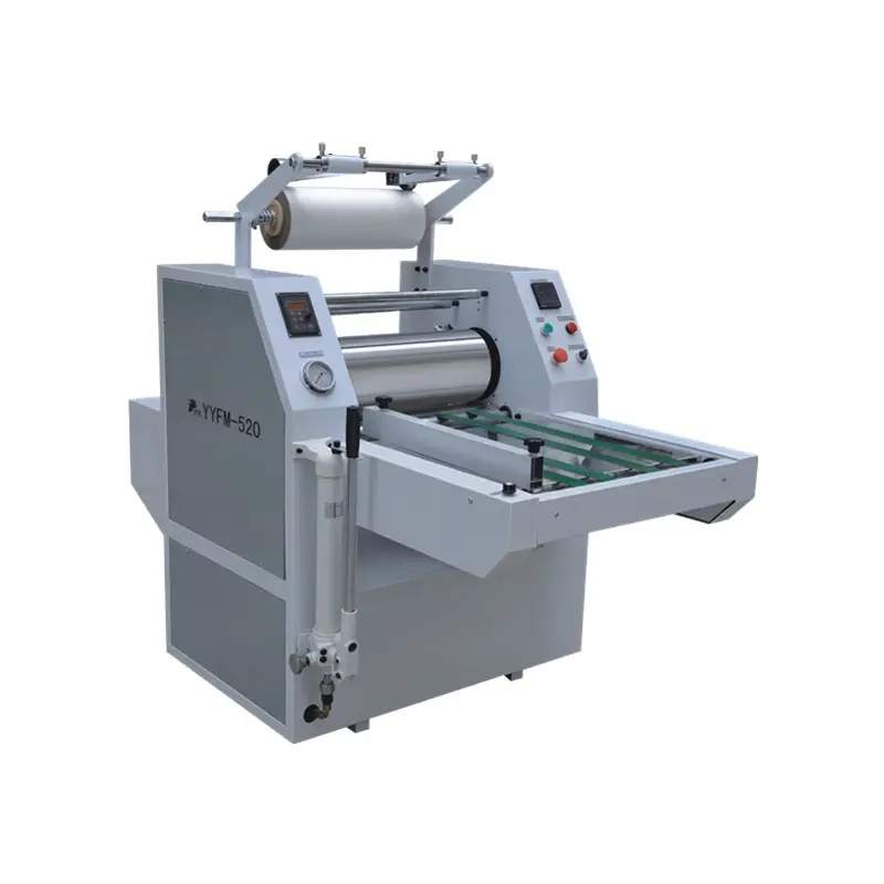 Máquina laminadora de papel de alimentação automática sigo, YYFM-1200