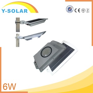 Y-solar SL-6W-L luz de la calle llevado Solar calle <span class=keywords><strong>del</strong></span> poder más elevado con 108 LED - Product Image 1
