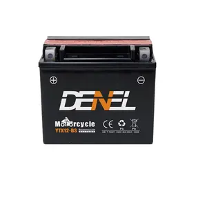 Keeway <span class=keywords><strong>Moto</strong></span> Pièces De Rechange <span class=keywords><strong>YTX12</strong></span>-<span class=keywords><strong>BS</strong></span> Alimentation le Stockage des Batteries AGM 150*87*130 Chargée Sèche 300PCS CN;CHO Noir DENEL <span class=keywords><strong>10ah</strong></span> - Product Image 1