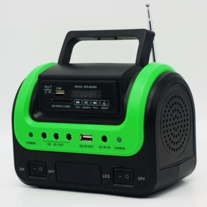 Hệ Thống Đèn Năng Lượng Mặt Trời 6W Với Chức Năng MP3 & Radio Cho Cắm Trại Trong Nhà Và Ngoài Trời - Product Image 5