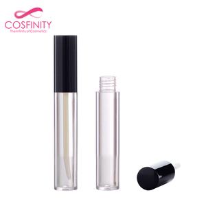Muestra libre mate lipgloss tubo contenedor mini negro Liquid container Lipstick lip <span class=keywords><strong>gloss</strong></span> con aplicador - Product Image 6