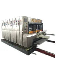 Full automatic high speed flexo 4 color printing die-cutting machine