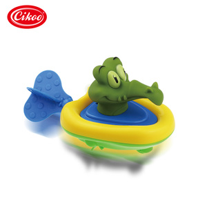 Simpatici giocattoli da bagno con animali a carica in plastica per anatra coccodrillo <span class=keywords><strong>pellicano</strong></span> Made in China per bambino o bambino - Product Image 3
