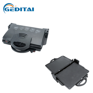 Piastra staccabile a due lati con piastra aperta a 180 gradi panini press grill grill elettrico a contatto - Product Image 3