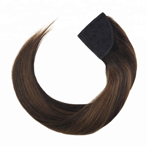 Estensioni dei capelli <span class=keywords><strong>coda</strong></span> <span class=keywords><strong>di</strong></span> <span class=keywords><strong>cavallo</strong></span> 14-24 pollici Balayage marrone Clip <span class=keywords><strong>di</strong></span> capelli umani in estensioni <span class=keywords><strong>coda</strong></span> <span class=keywords><strong>di</strong></span> <span class=keywords><strong>cavallo</strong></span> - Product Image 5