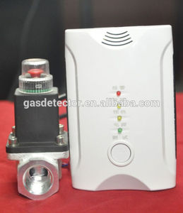 <span class=keywords><strong>Maison</strong></span> Méthane Détecteur De Fuite De Gaz avec Alarme Sonore et la Vanne d'arrêt - Product Image 4
