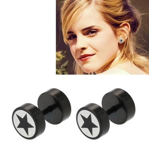 أقراط على شكل نجمة من الفولاذ المقاوم للصدأ 316L للحفر على شكل نجمة من المجوهرات - Product Image 2