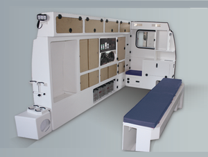 Foton Crafter Maxus Van <span class=keywords><strong>Ambulance</strong></span> Kit de conversion Système d'étagères - Product Image 4