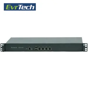 Onboard ATOM D2550 1U 4 LAN firewall appliance network router support PFSENSE