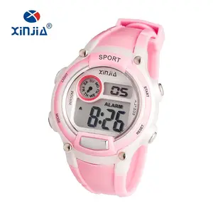 New Promotional Watch Children Gift Popular Sport Digital Watch with Chronograph Alarm Snooze ABS Case Stainless Steel Case Back RELOJ