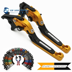 CNC alluminio regolabile moto pieghevole freno leva frizione per universale NC700S NC700X <span class=keywords><strong>NC</strong></span> <span class=keywords><strong>700</strong></span> 2012 - 2013 motocicli accessori - Product Image 2