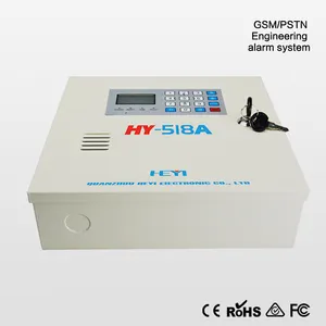 전원 절약 터치 패널 무선 유선 GSM 및 PSTN 스마트 도난 경보 시스템 LCD 및 키패드 침입자 경보 시스템