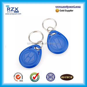 Laser recorded the number's UID proximity 125 khz rfid key fob - Product Image 1