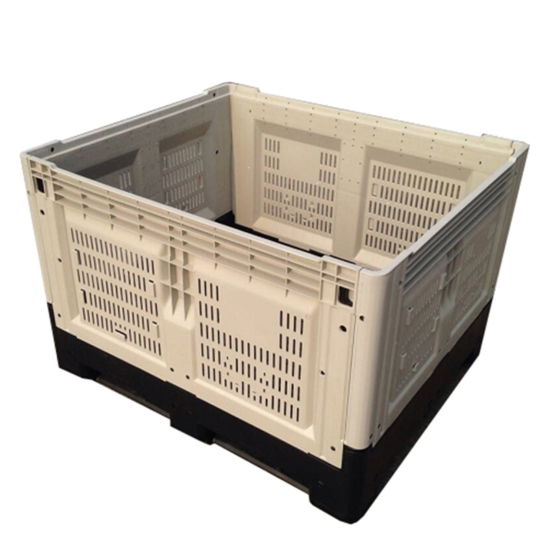 Estándar australiano apilable plegable de plástico HDPE bin en venta