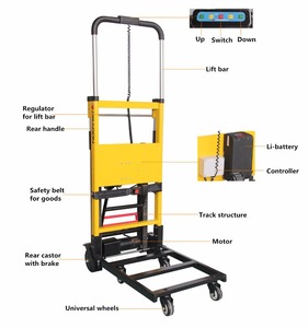 Carretilla de escalada de escalera motorizada, AEN-11A, carretilla de mano, aparato de camión, <span class=keywords><strong>Dolly</strong></span> para escaleras