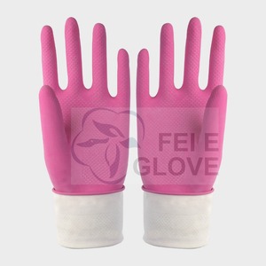 Bajo <span class=keywords><strong>precio</strong></span> spary flocado latex guantes domésticos - Product Image 2
