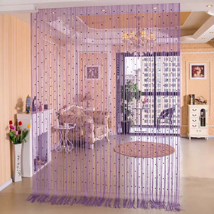 Ceiling Hanging Crystal Glass Bead Curtain For Wedding Decoration