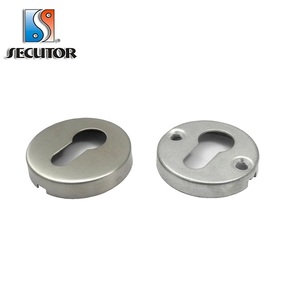 Serrure de porte en acier inoxydable, pour poignée, profil européen - Product Image 2