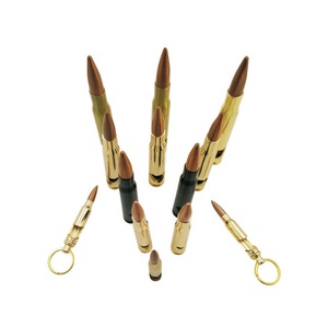 Tùy Chỉnh Logo Hợp Kim Kẽm Khác Nhau 50 Calibre <span class=keywords><strong>Bullet</strong></span> Shape Mở Chai - Product Image 3