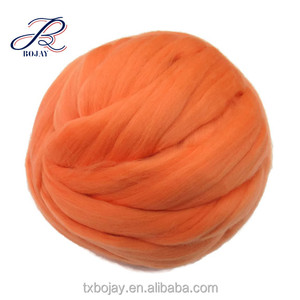 Bojay tricot à la main Super gros fil de laine mérinos 100% fil de laine doux biologique pour fil de couverture tricoté - Product Image 2