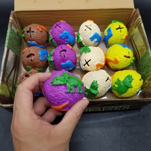 Offre Spéciale 3D dinosaure peinture <span class=keywords><strong>Dino</strong></span> <span class=keywords><strong>oeuf</strong></span> balle anti-stress nouvelle nouveauté Promotion boules d'eau Splat jouet pour enfants en plastique - Product Image 5