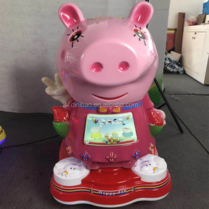 Commerci all'ingrosso di divertimento Peppa pig ragazzi interessanti giorno felice altalena kiddie rides kiddie rides macchina - Product Image 5