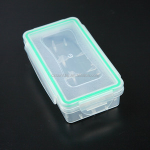 Boîte de rangement transparente pour piles, boîte étanche support de piles 18650 Transparent - Product Image 3